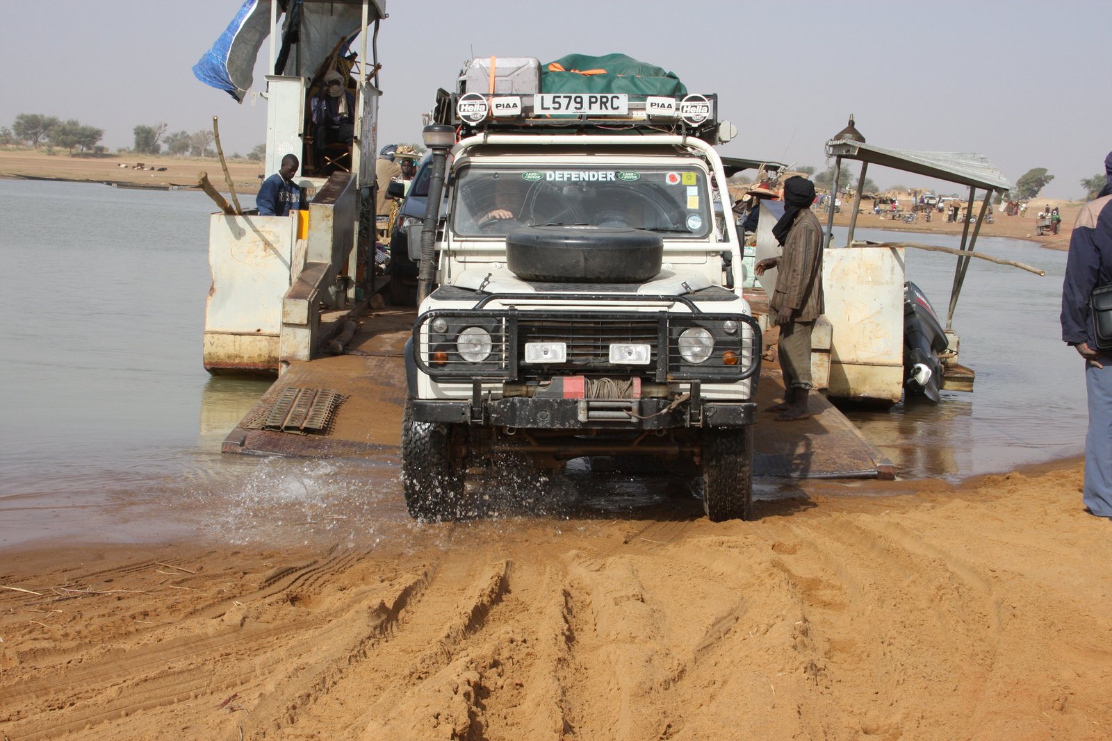 The Land Rover 110 on the west coast route
